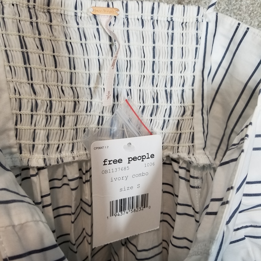 Free People | NWT Easy Breezy Striped Dress - Picture 6 of 11